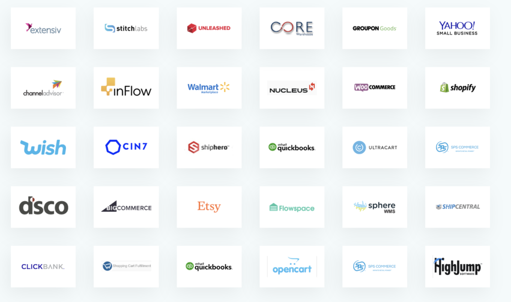 eCommerce logos