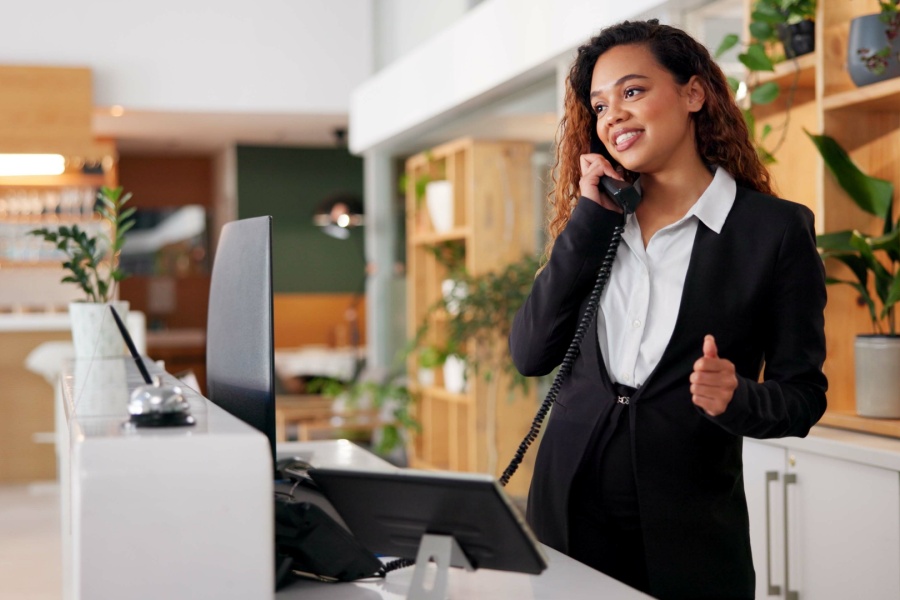 Hotel receptionist