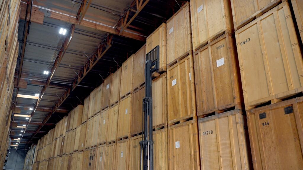 Crate putaway