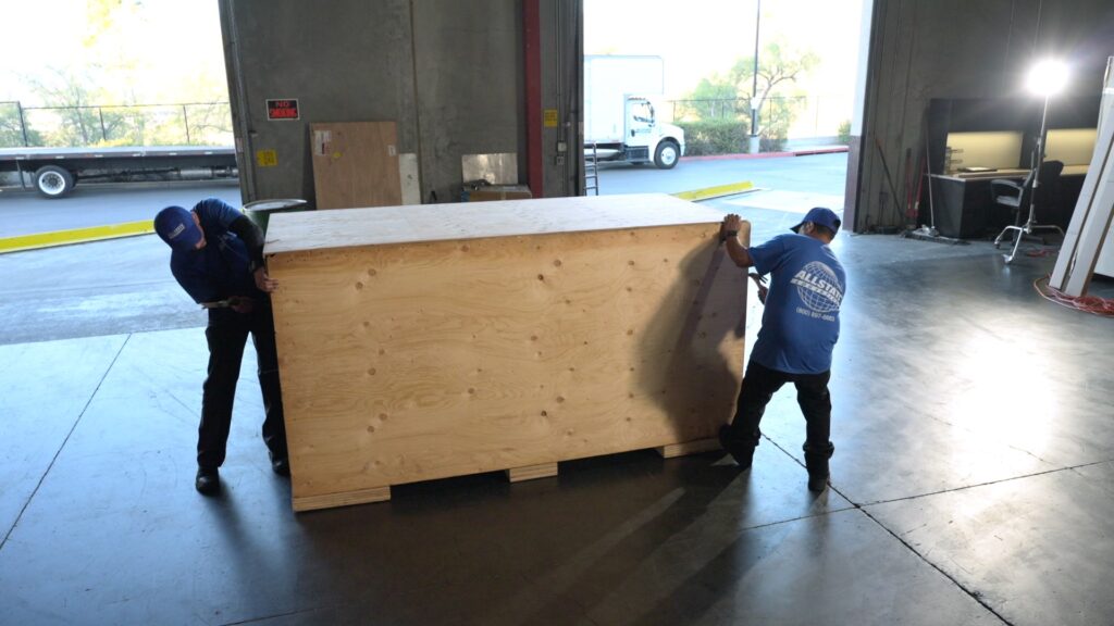 Wooden crate